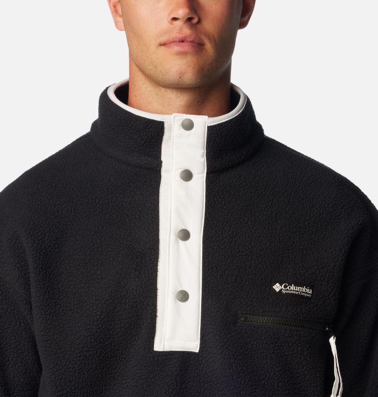 Men's Helvetia Streetwear Fleece, Color: Black, image 4