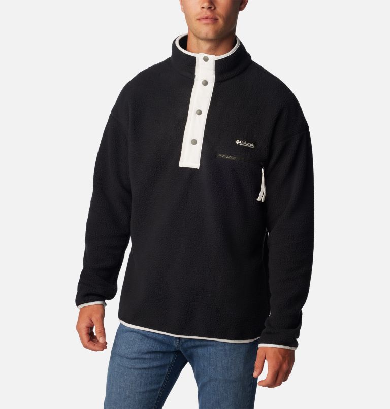 Men's Helvetia Streetwear Fleece, Color: Black, image 5