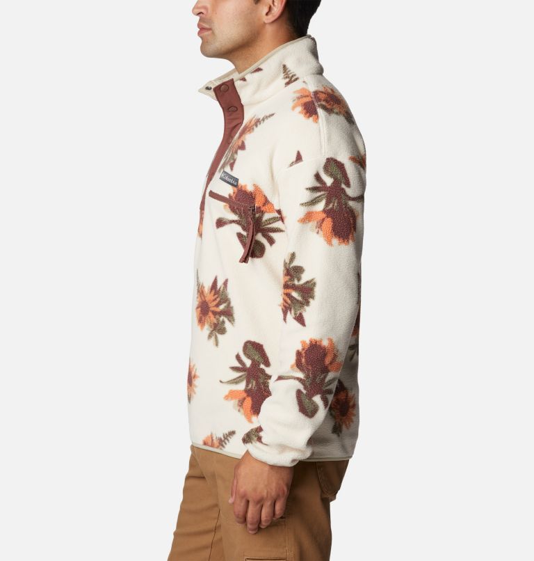 Helvetia Half Snap Fleece | 192 | L, Color: Chalk Staycation, image 3