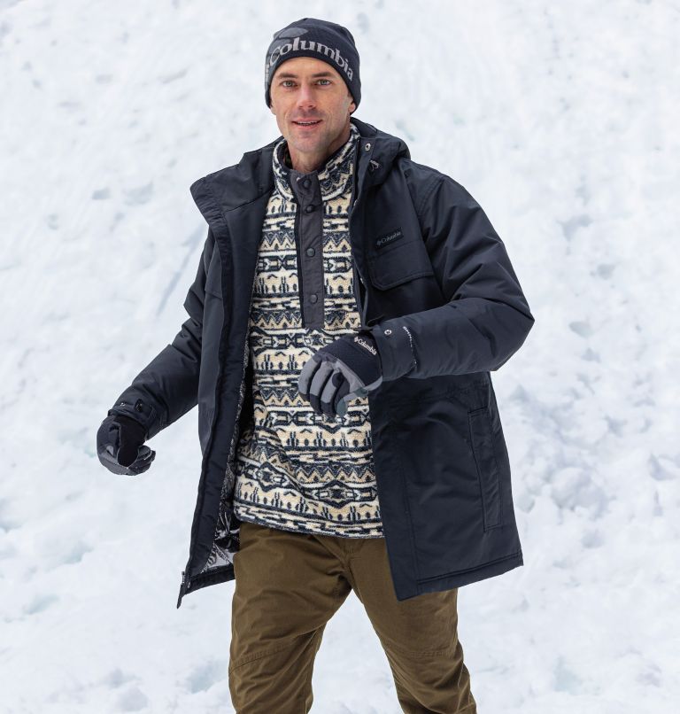Polaire Streetwear Helvetia Homme, Color: Ancient Fossil 80s Stripe Print, image 6