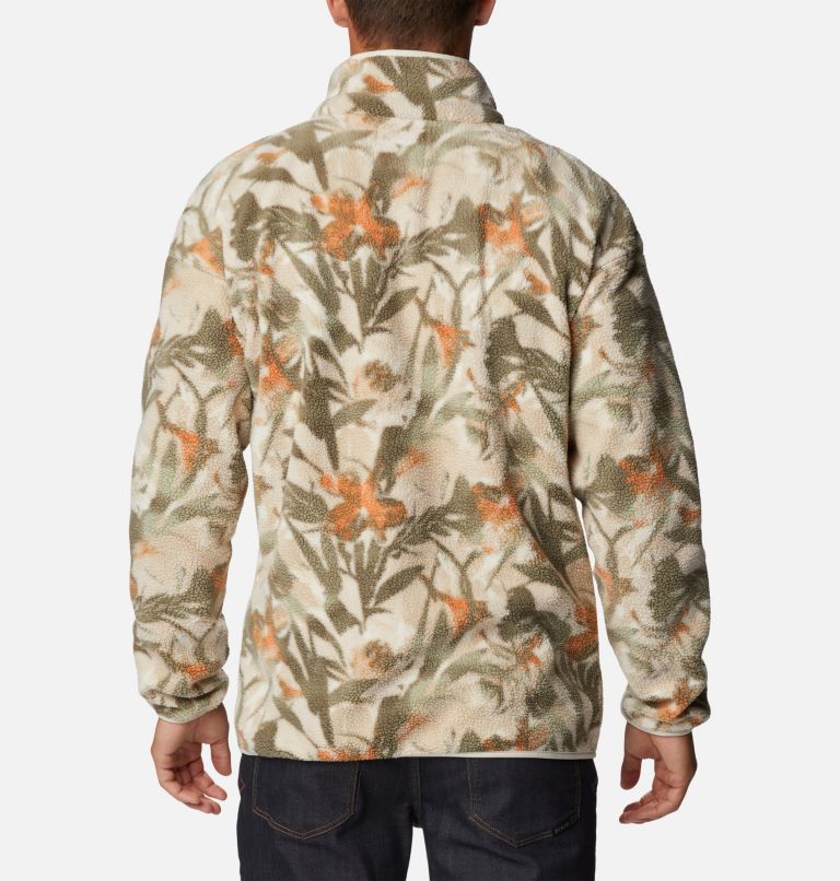 Men's Helvetia Streetwear Fleece, Color: Ancient Fossil Floriculture, image 2