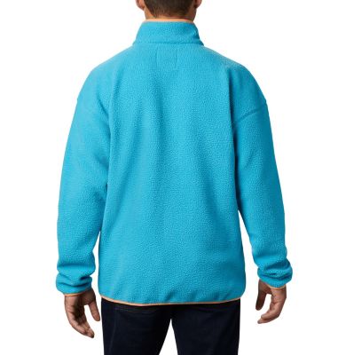 Pile Helvetia&trade; da uomo Helvetia&trade; Half Snap Fleece | 101 | XXL, Clear Water, back