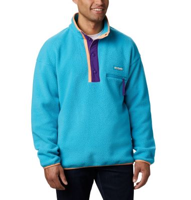 Pile Helvetia&trade; da uomo Helvetia&trade; Half Snap Fleece | 101 | XXL, Clear Water, front