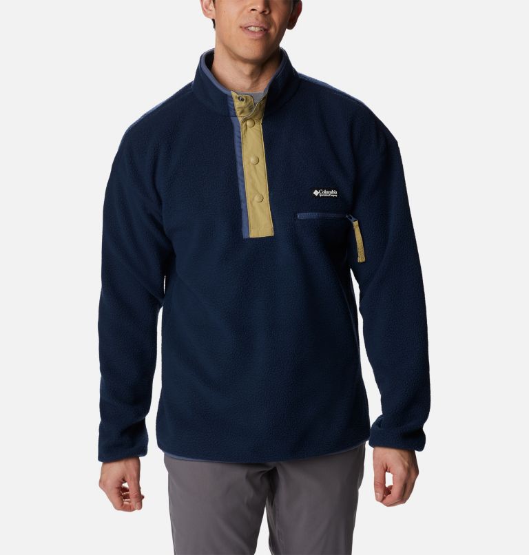 Thumbnail: Polaire Streetwear Helvetia Homme, Color: Collegiate Navy, Savory, image 1