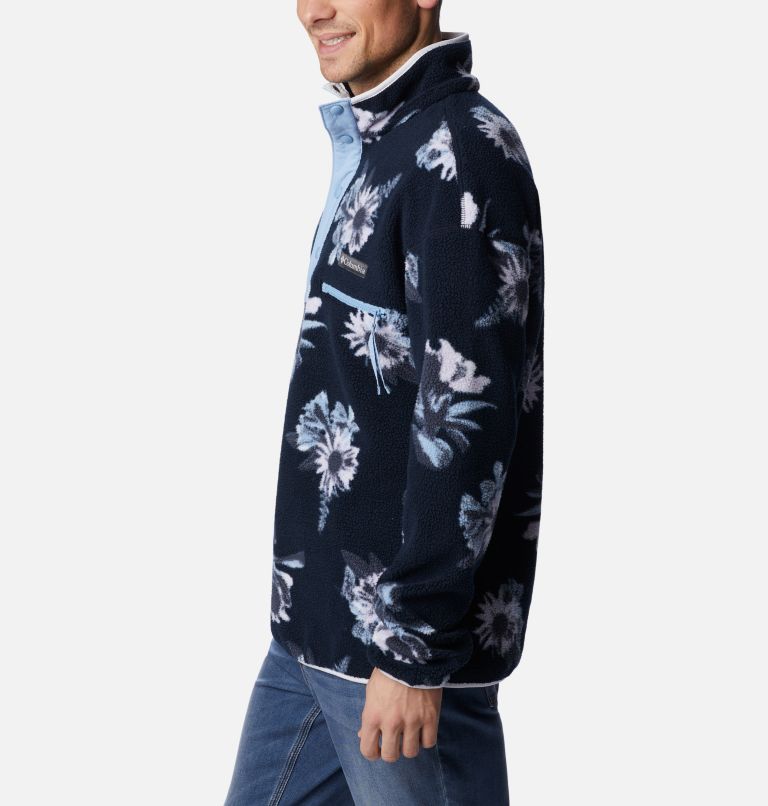 Men's Helvetia Streetwear Fleece, Color: Collegiate Navy Staycation, image 3