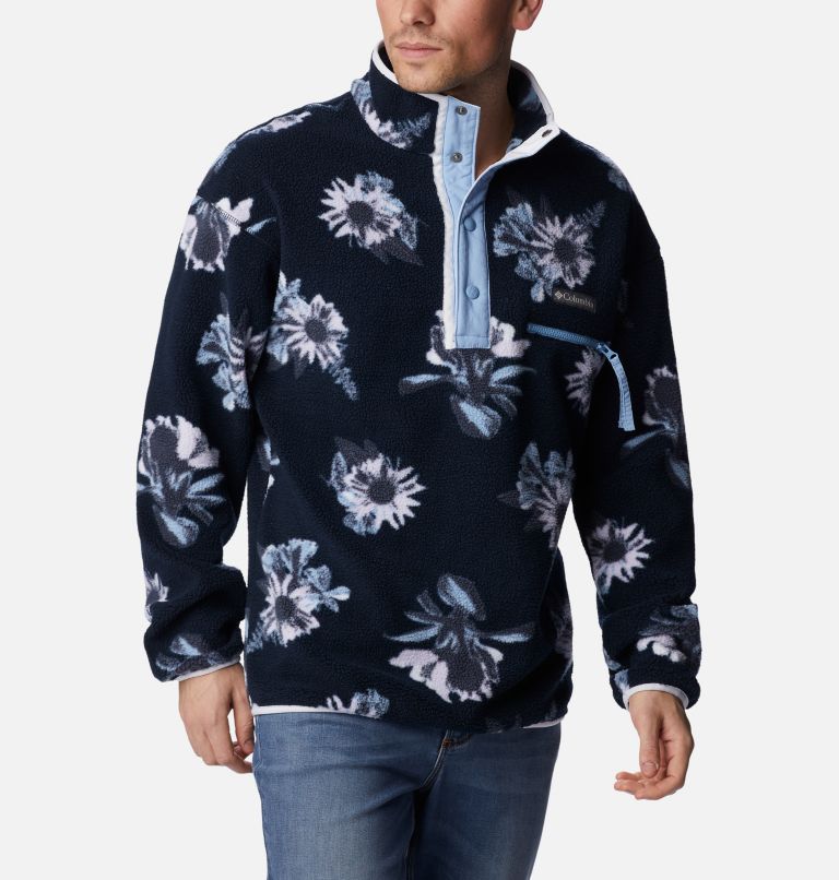 Thumbnail: Men's Helvetia Streetwear Fleece, Color: Collegiate Navy Staycation, image 5