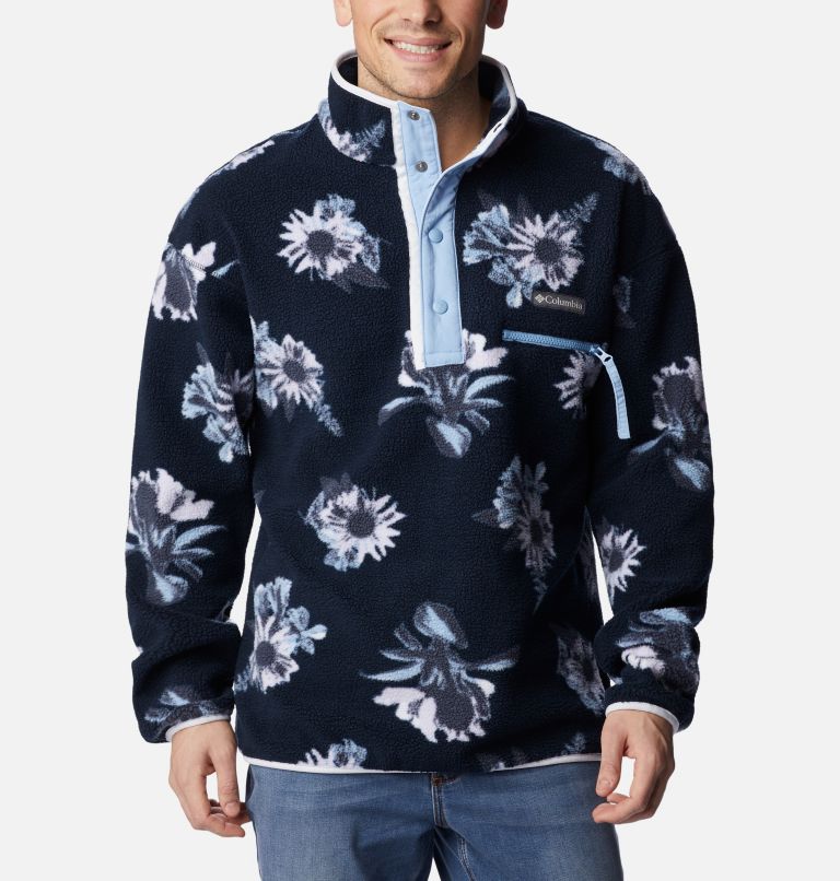 Men's Helvetia Streetwear Fleece, Color: Collegiate Navy Staycation, image 1