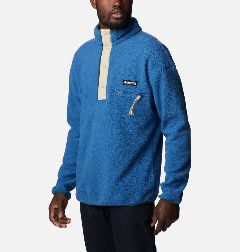Men's Helvetia Streetwear Fleece, Color: Impulse Blue, image 5