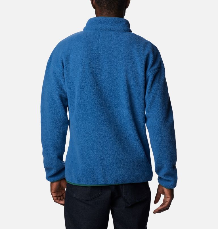 Helvetia Half Snap Fleece | 483 | XL, Color: Impulse Blue, image 2
