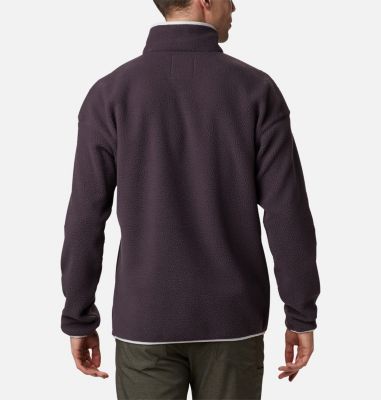 Pile Helvetia&trade; da uomo Helvetia&trade; Half Snap Fleece | 101 | XXL, Dark Purple, Shale Purple, back