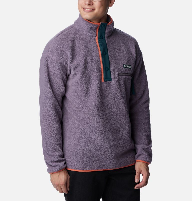 Men's Helvetia Streetwear Fleece, Color: Granite Purple, image 5