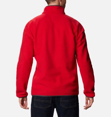 Pile Helvetia&trade; da uomo Helvetia&trade; Half Snap Fleece | 101 | XXL, Mountain Red, Red Jasper, back