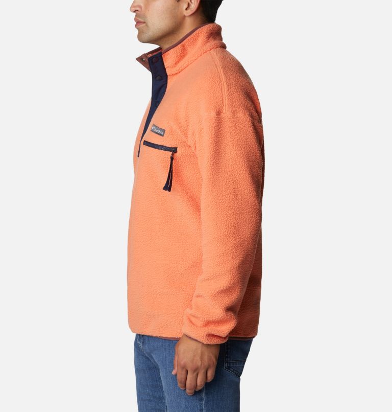 Men's Helvetia Streetwear Fleece, Color: Desert Orange, image 3