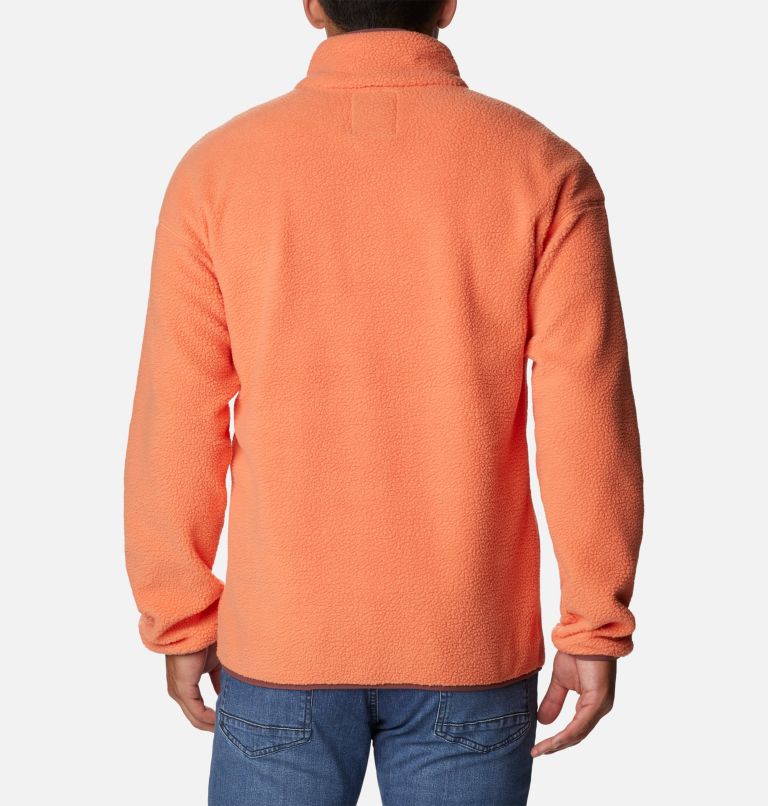 Helvetia Half Snap Fleece für Männer, Color: Desert Orange, image 2