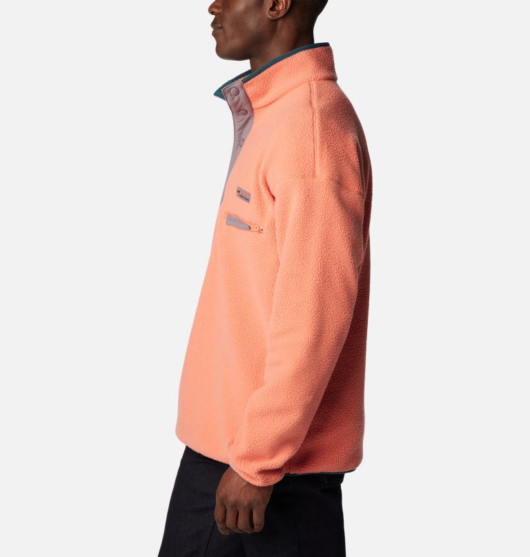 Thumbnail: Men's Helvetia Streetwear Fleece, Color: Faded Peach, image 3