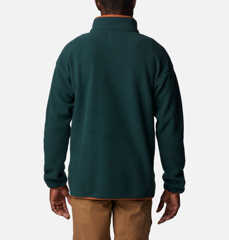 Thumbnail: Men's Helvetia Streetwear Fleece, Color: Warm Copper CRG Print, image 2
