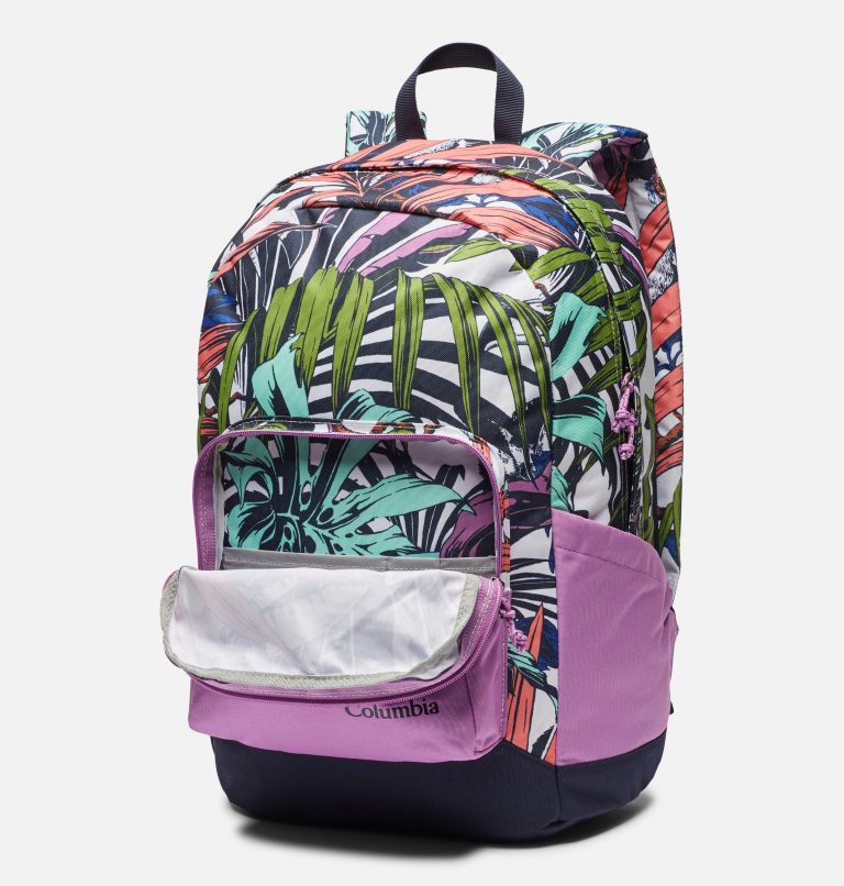 Zigzag 22L Backpack | 101 | O/S, Color: White Toucanical, Blossom Pink, image 3