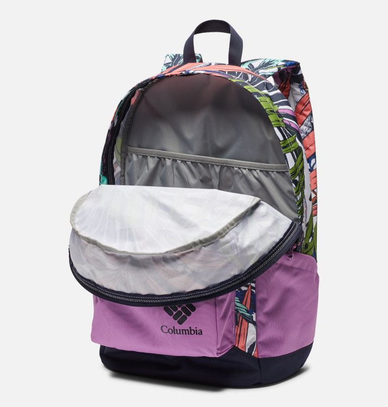 Zigzag 22L Backpack | 101 | O/S, Color: White Toucanical, Blossom Pink, image 4