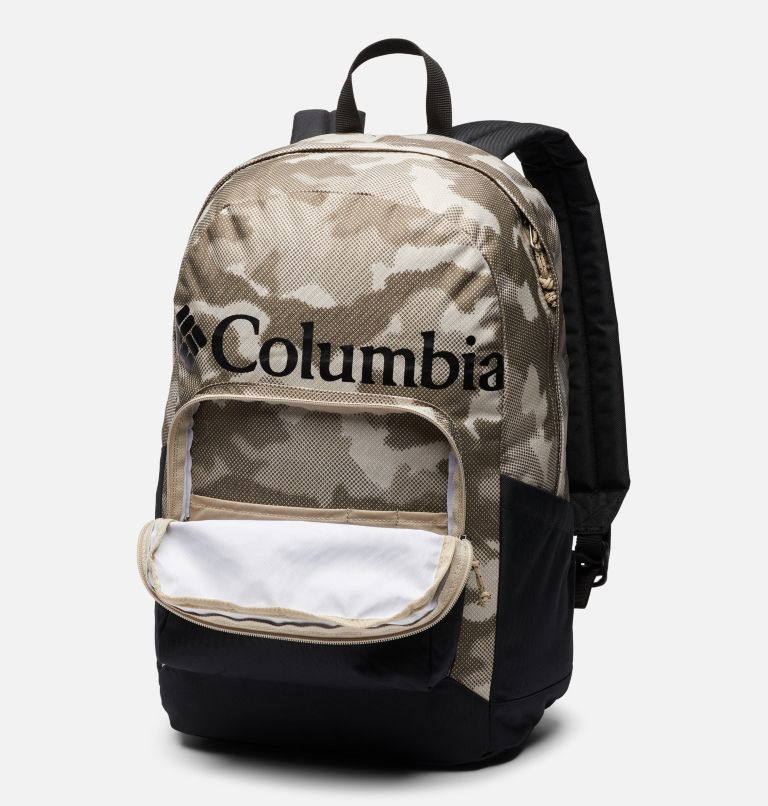 Zigzag 22L Backpack | 271 | O/S, Color: Ancient Fossil Spotted Camo, Black, image 3