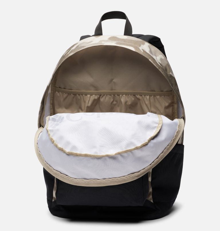 Zigzag 22L Backpack | 271 | O/S, Color: Ancient Fossil Spotted Camo, Black, image 4