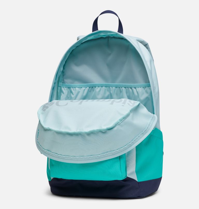 Zigzag 22L Backpack | 329 | O/S, Color: Icy Morn, Electric Turquoise