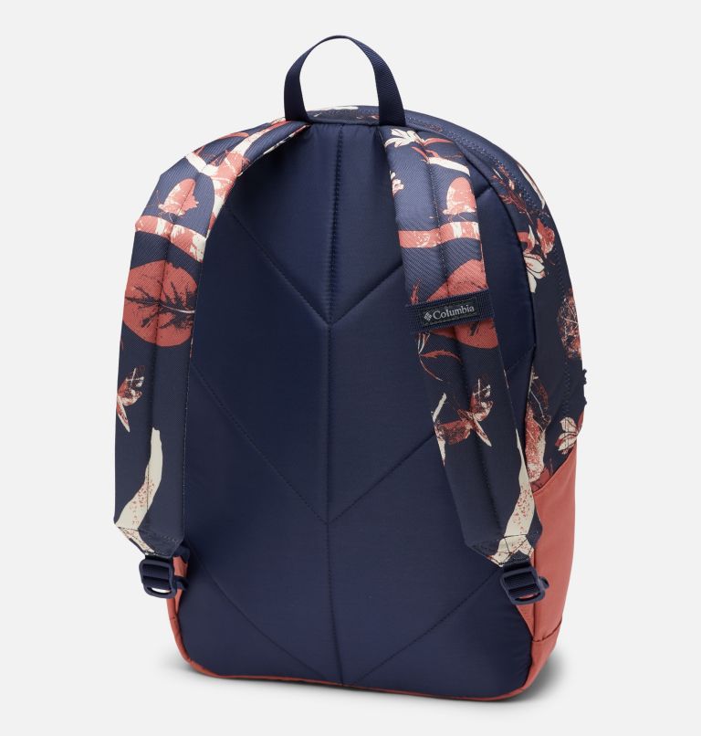 Thumbnail: Zigzag 22L Backpack, Color: Nocturnal Topiary, Dark Coral, image 2