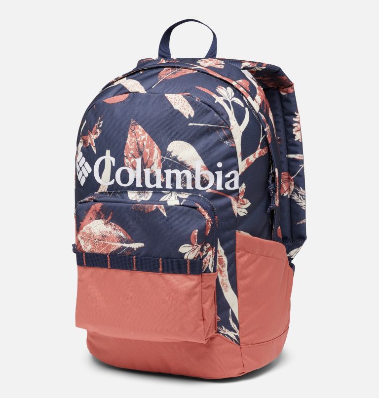 Zigzag 22L Backpack | 467 | O/S, Color: Nocturnal Topiary, Dark Coral, image 1