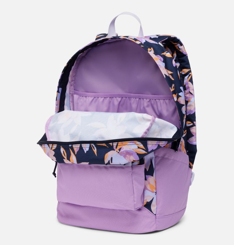 Zigzag 22L Backpack | 474 | O/S, Color: Dark Nocturnal Poinsettia, Gumdrop, image 4