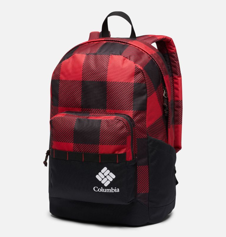 Zigzag 22L Backpack, Color: Mountain Red Check Print, image 1