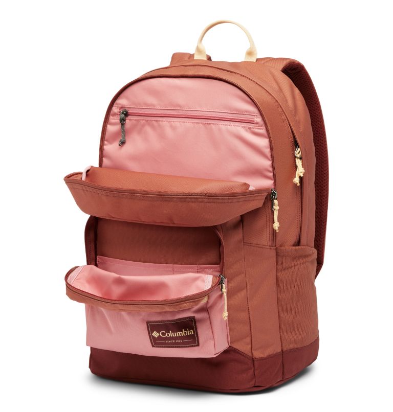 Unisex Zigzag 30L Backpack, Color: Auburn, Pink Agave, Sunkissed, image 4