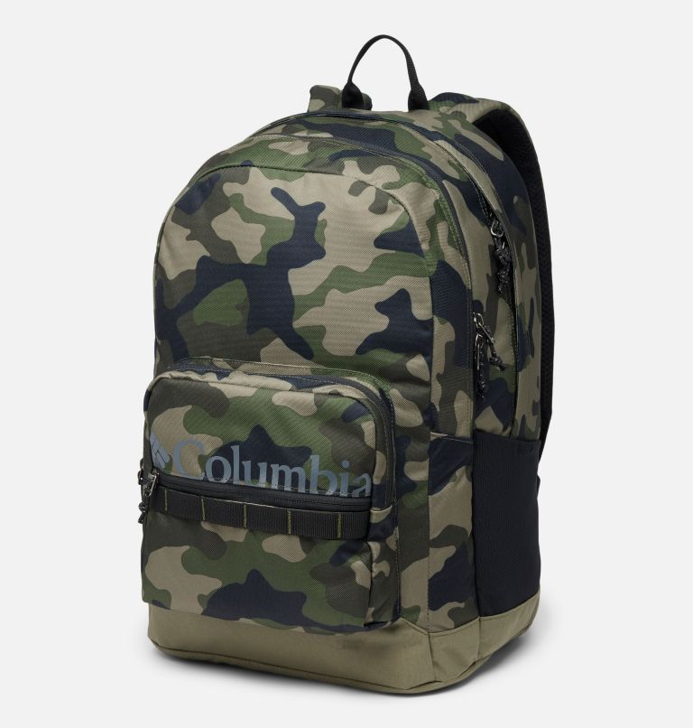 Kid's Quilted Camo Backpack & Lunch Box Set - Grey - Grey