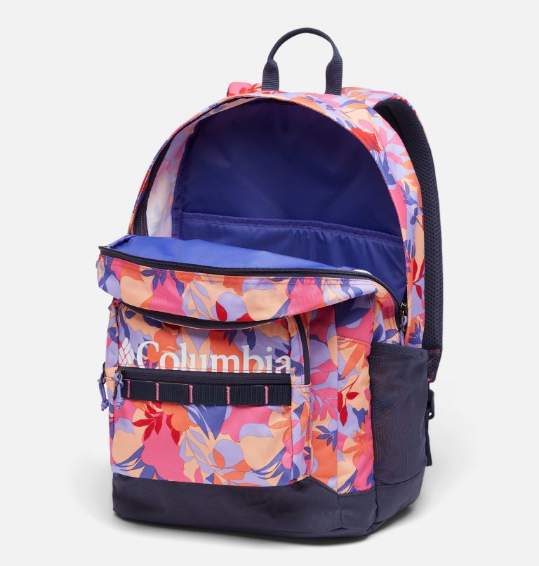 Zigzag 30L Backpack | 656 | O/S, Color: Wild Geranium Floriated, Nocturnal, image 3