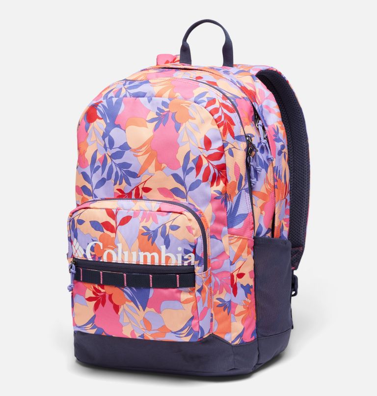Thumbnail: Zigzag 30L Backpack | 656 | O/S, Color: Wild Geranium Floriated, Nocturnal, image 1