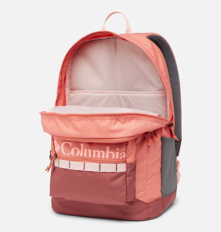 Zigzag 30L Backpack, Color: Faded Peach, Beetroot, image 3