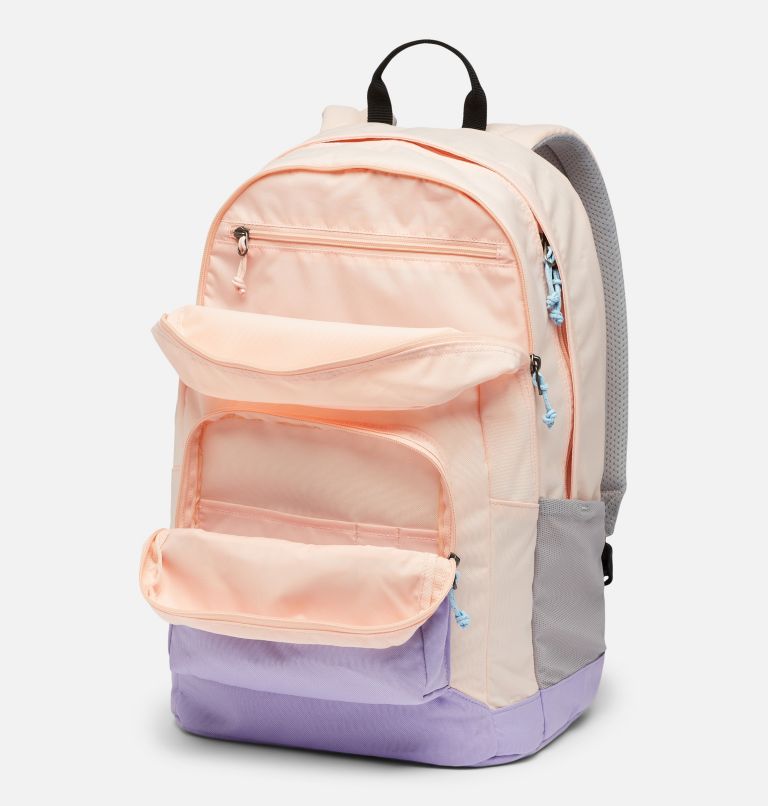 Thumbnail: Zigzag 30L Backpack, Color: Peach Blossom, Frosted Purple, image 4