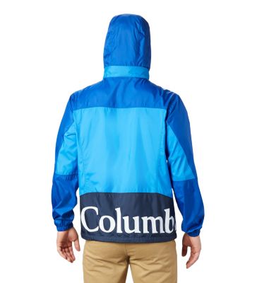 Point Park&trade; Windbreaker&nbsp;da uomo Point Park&trade; Windbreaker | 023 | L, Collegiate Navy, Azul, Azure Blue, back