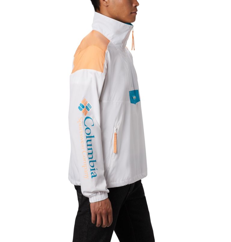 Santa Ana Anorak | 100 | L, Color: White, Bright Nectar, Clear Water, image 3