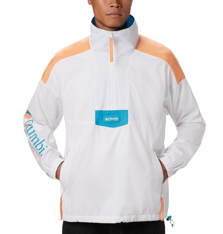 Santa Ana Anorak | 100 | L, Color: White, Bright Nectar, Clear Water, image 4