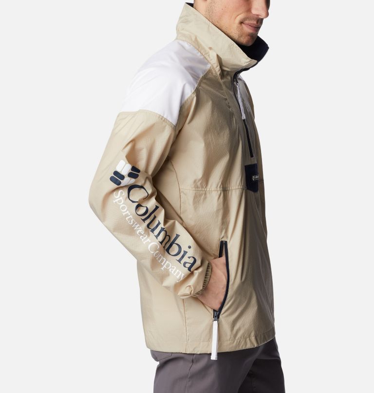 Thumbnail: Anorak Riptide Unisexe, Color: Ancient Fossil, White, Collegiate Navy, image 3