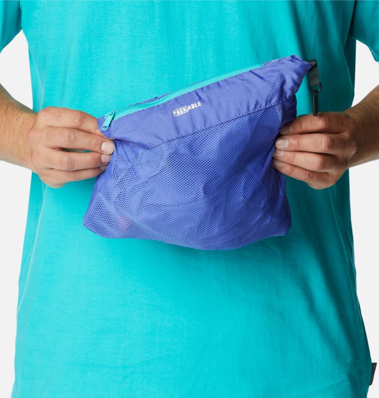 Unisex Riptide Anorak, Color: Purple Lotus, Bright Aqua, Desert Orange, image 6