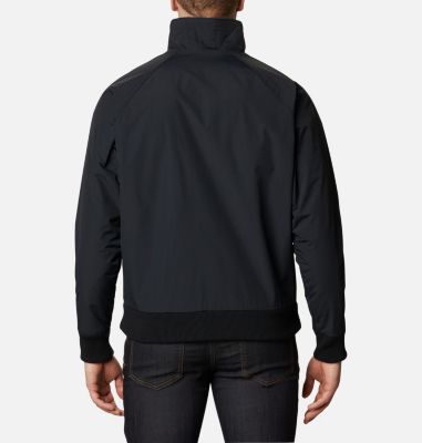 Men's Falmouth&trade; Jacket Falmouth&trade; Jacket | 011 | L, Black, Fjord Blue, back