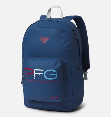 blue columbia backpack