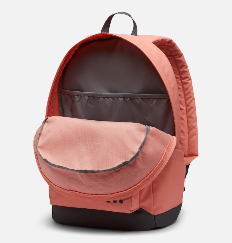 PFG PHG Zigzag 22L Backpack | 807 | O/S, Color: Tiki Pink, City Grey, PFG Triangle, image 3