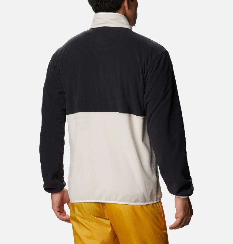 Men's Back Bowl Fleece Lightweight, Color: Black, Dark Stone, White, image 2