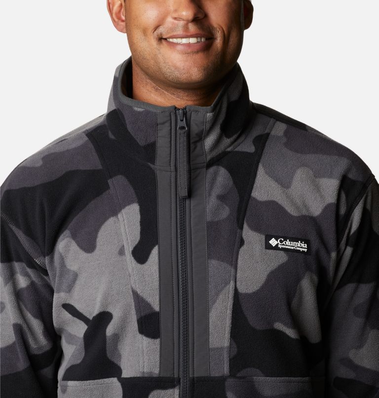 Back Bowl Fleece Lightweight | 015 | M, Color: Black Mod Camo, Shark, image 4