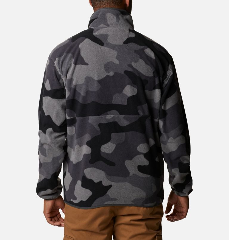 Back Bowl Fleece Lightweight | 015 | M, Color: Black Mod Camo, Shark, image 2