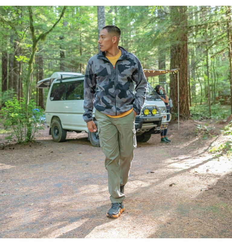 Back Bowl Fleece Lightweight | 015 | M, Color: Black Mod Camo, Shark, image 9