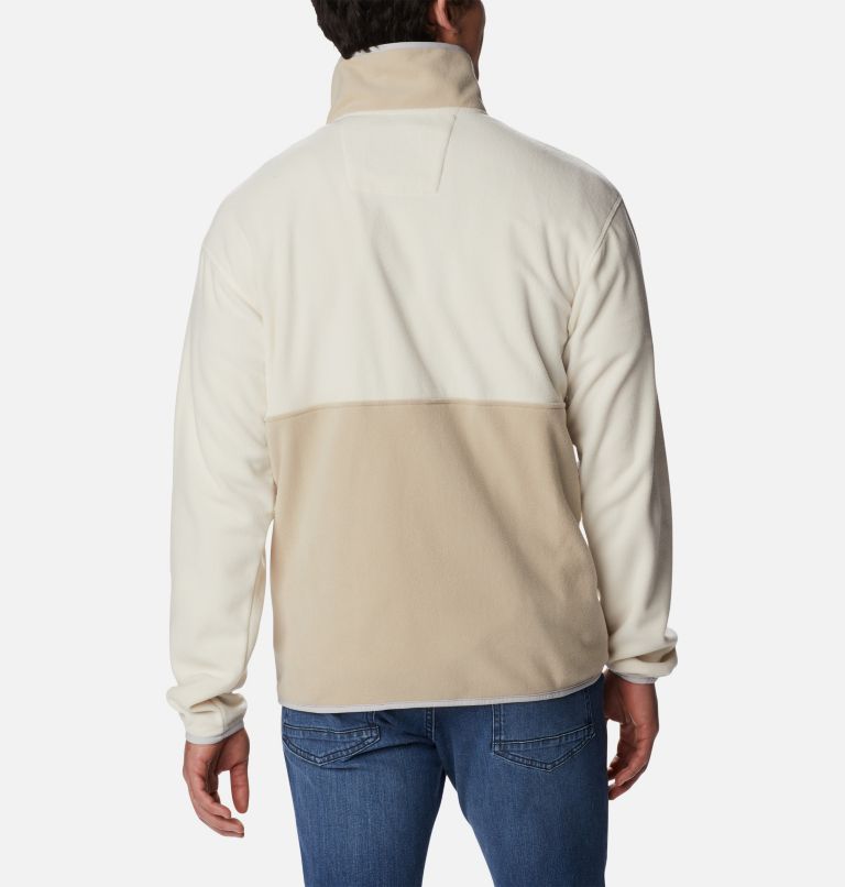 Back Bowl Fleece Lightweight | 191 | XL, Color: Chalk, Ancient Fossil, Nimbus Grey, image 2