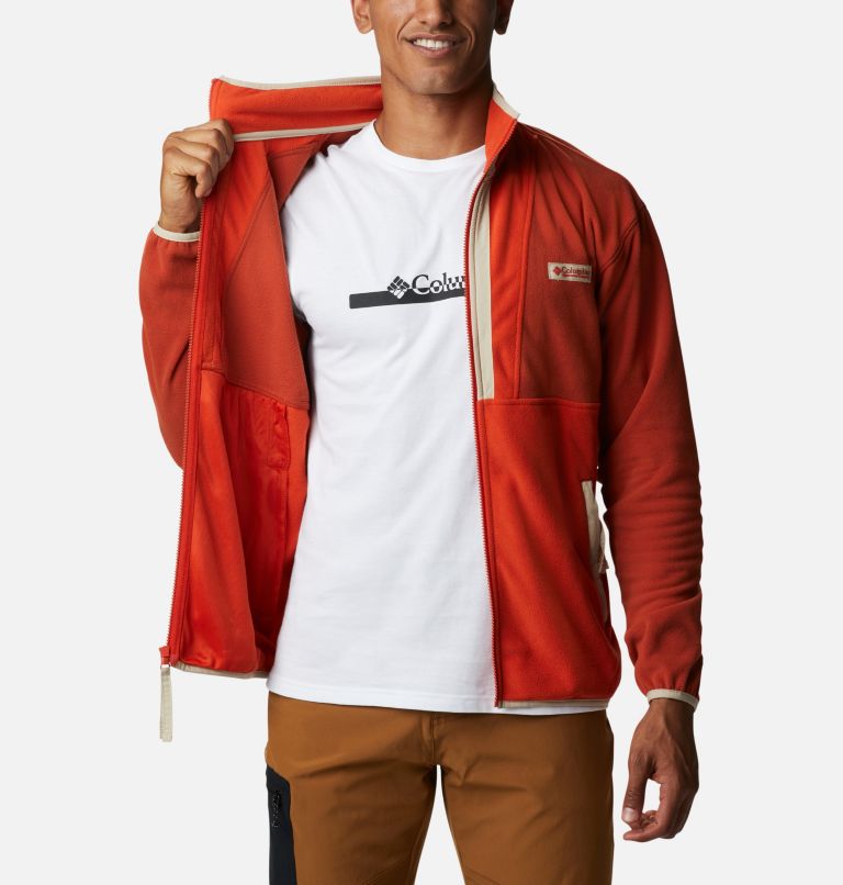 Back Bowl&trade; Fleece Lightweight | 248 | XL Men's Back Bowl&trade; Fleece Lightweight, Dark Sienna, Bonfire, Ancient Fossil, a3