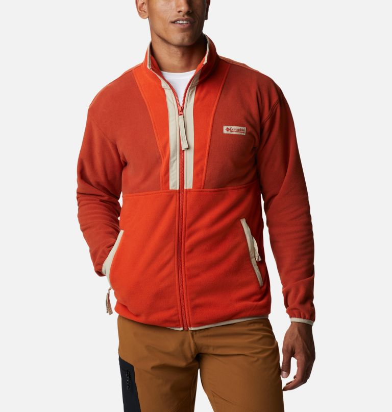 Back Bowl&trade; Fleece Lightweight | 248 | XL Men's Back Bowl&trade; Fleece Lightweight, Dark Sienna, Bonfire, Ancient Fossil, front